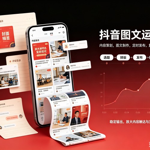 大石桥抖音图文代运营服务